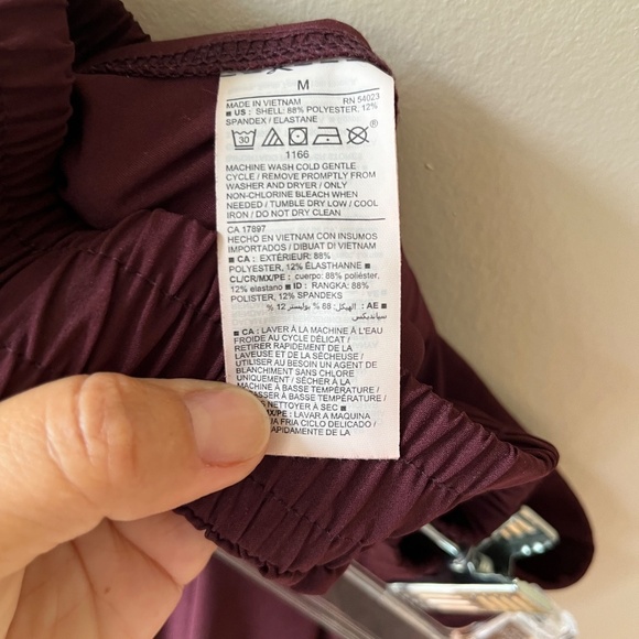 Old Navy Sz M Stretch Brooklyn Heights High Rise Jogger Pants Ankle Zipper - Picture 6 of 9